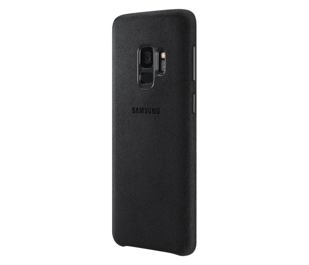 Etui Alcantara Cover do Samsung Galaxy S9 czarne - 405909 - zdjęcie